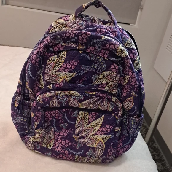 Vera Bradley Bags Vera Bradlet Batik Leaves Backpack Poshmark